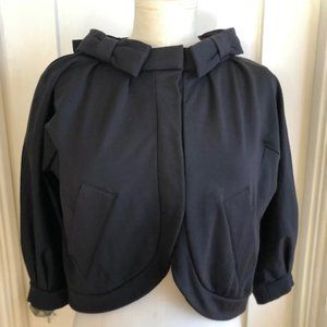 MARC BY MARC JACOBS CROPPED JACKET WITH BOWS